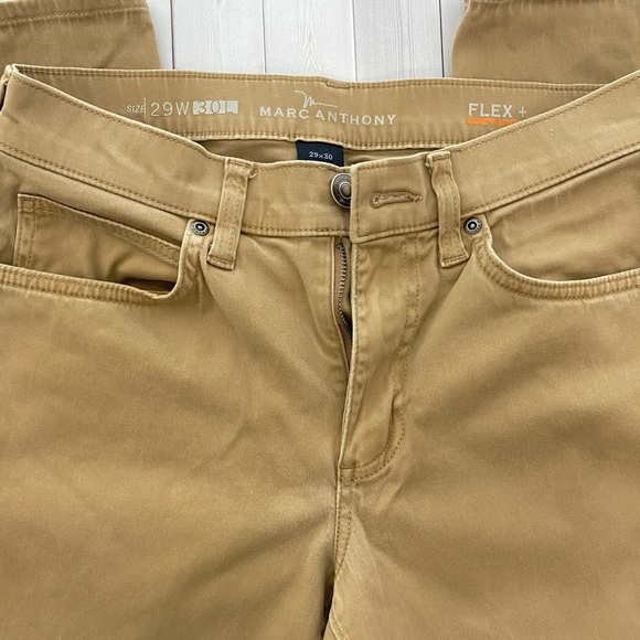 Marc Anthony Pants Marc Anthony Flex Slim And Straight Khaki Pants